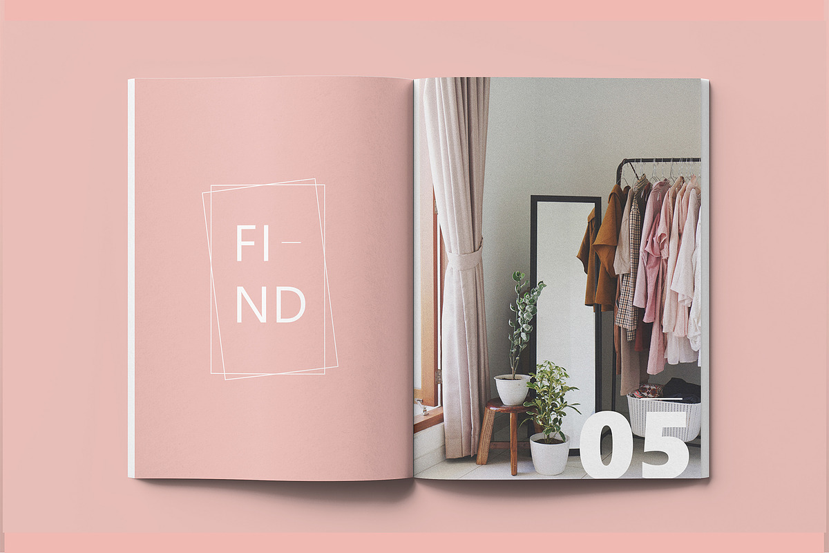 Vintage Retro Fashion Magazine, a Magazine Template by Brand Square (Photo 8 of 12)