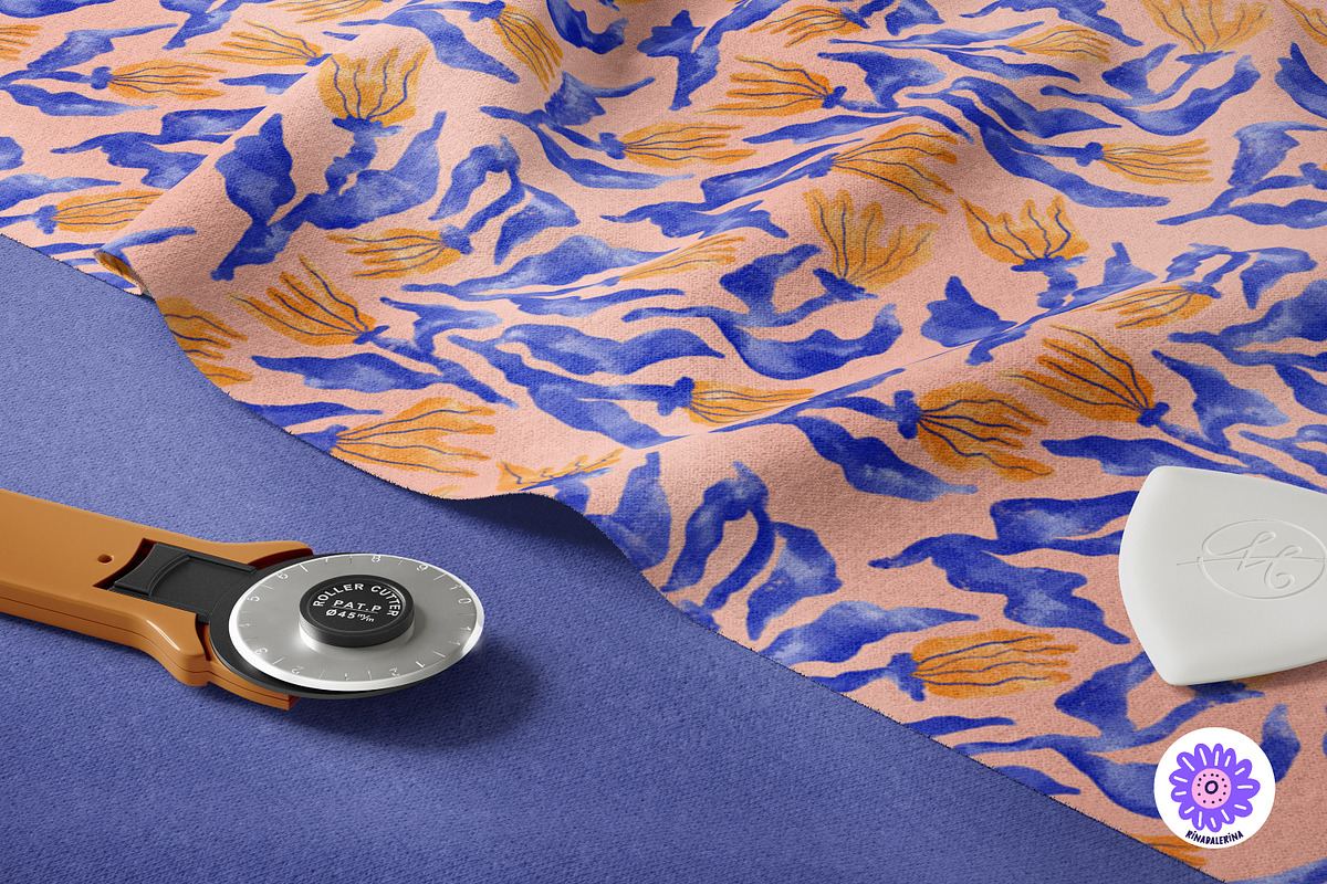 Abstract Floral Seamless Pattern, a Pattern Graphic by BAGIRA | Studio (Photo 7 of 8)