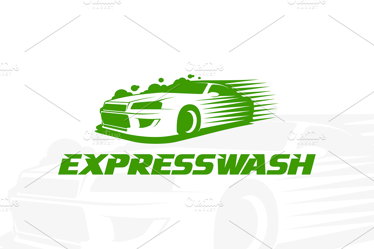 EXPRESS WASH, a Branding & Logo Template by Dante art12 (Photo 3 of 4)