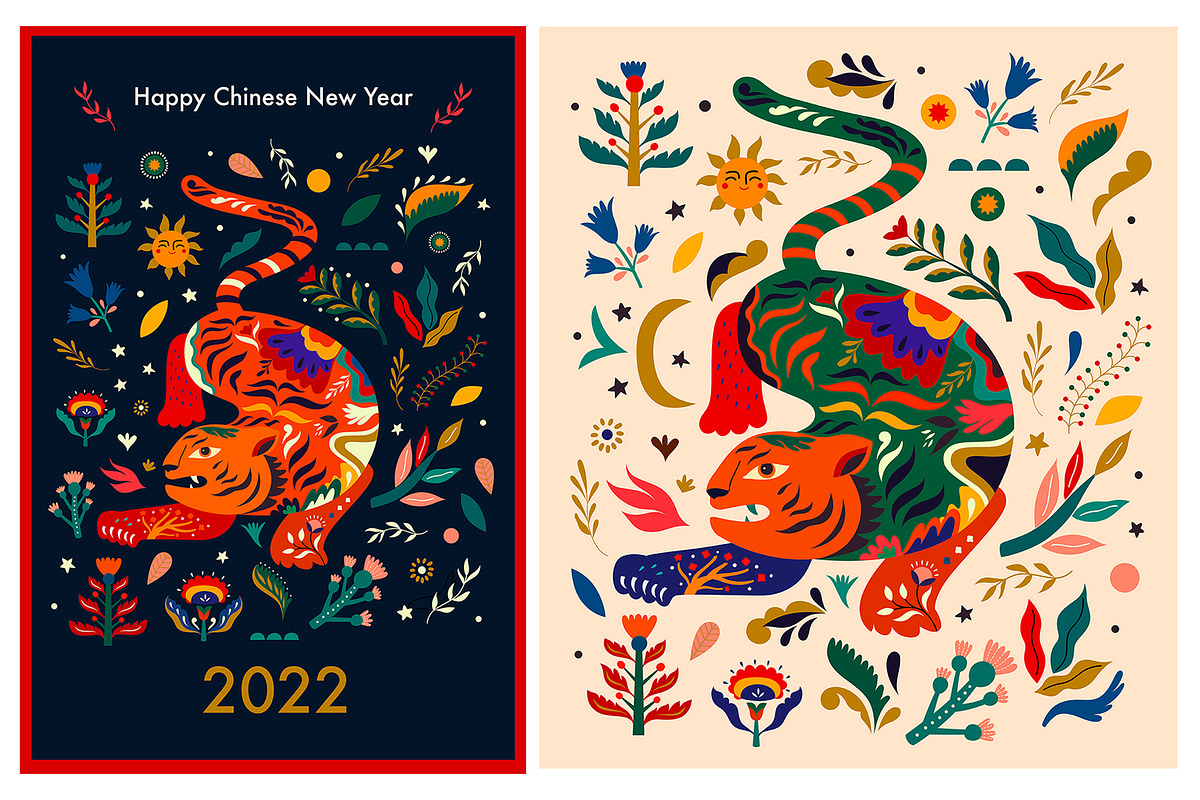 New Year & Christmas collection, a Seasonal Illustration by MoleskoStudio (Photo 37 of 38)