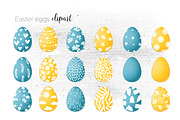 Easter in yellow & blue, a Graphic by NKTN graphics (Thumbnail 4 of 7)