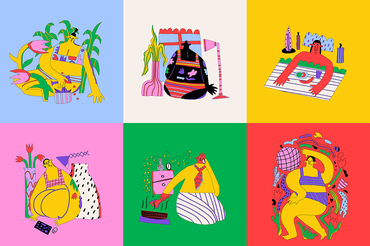 work/life balance - holistic health, a Food Illustration by okchizh (Photo 4 of 8)
