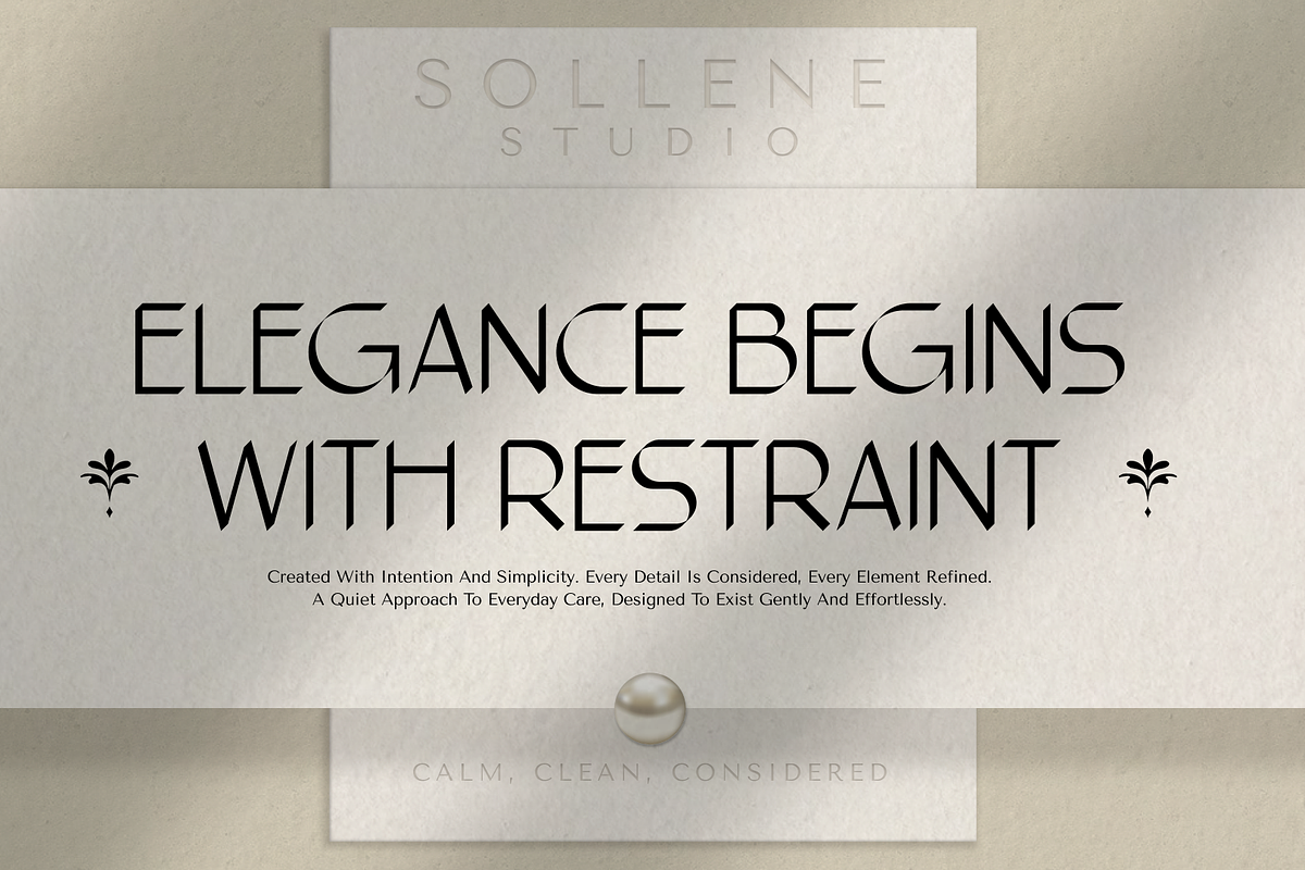 Karolyne, a Sans Serif Font by CuratedType Studio (Photo 9 of 10)