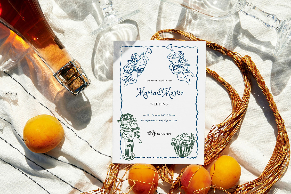 Mediterranean illustration Dolce, an Object Illustration by Yuliya Derbisheva (Photo 6 of 15)
