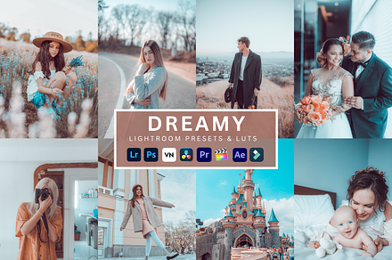 Dreamy Lightroom Presets and LUTs