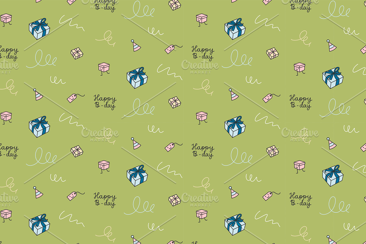 Wishes in the Air patterns, a Pattern Graphic by Lyolya Profitrolya (Photo 3 of 5)
