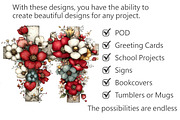 Floral Easter Cross Clipart, an Illustration by Pixels.Craft (Thumbnail 3 of 5)
