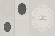 Vintage Lace Embossed Frames, an Object Graphic by Yana Lesiuk (Thumbnail 7 of 10)
