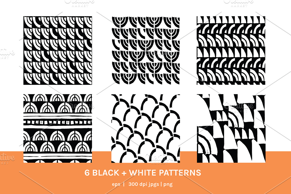 Tribal Woodblock | Mini Patterns, a Pattern Graphic by The Collective ...