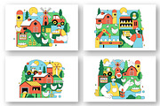 10 Poultry Farming Illustration, an Animal Illustration by denayunebgt (Thumbnail 3 of 4)