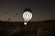 Minimalist Hot Air Balloon Logo, a Branding & Logo Template by Luxury Logos (Thumbnail 2 of 4)