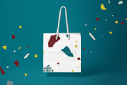 Salt & Paper. Terrazzo pattern set., a Pattern Graphic by lisa_kalev (Thumbnail 8 of 11)