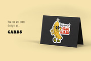 Groovy Sarcastic Mood. 10 Stickers, an Object Graphic by Cosmic Store (Thumbnail 5 of 9)