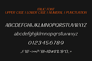 Tanefy - Modern Font, a Sans Serif Font by Viswal Studio (Thumbnail 5 of 8)