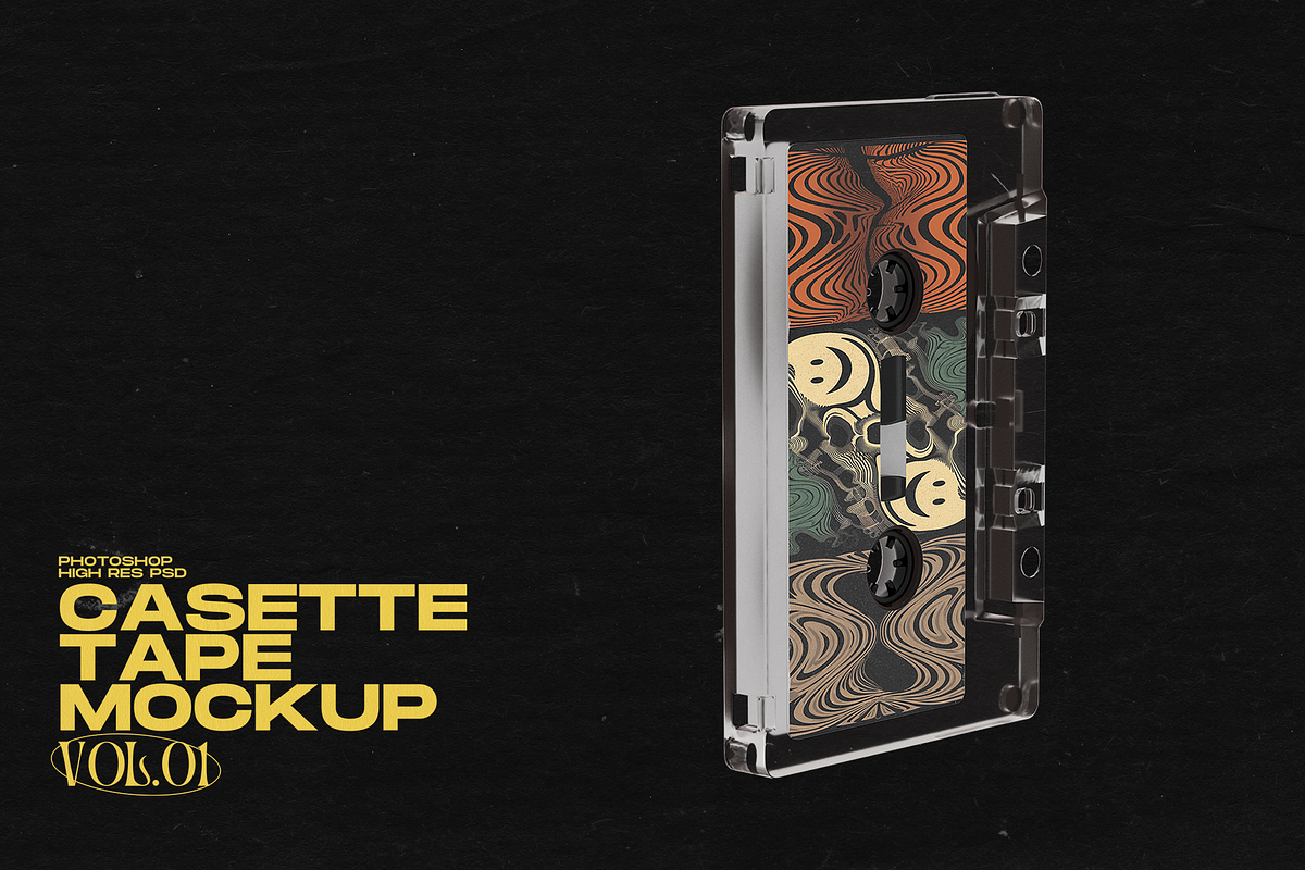 Casette Tape Mockup Bundle, a Packaging Mockup by Jacober Design (Photo 7 of 11)