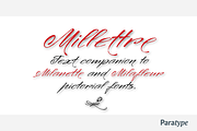 Millettre, a Script Font by Paratype (Thumbnail 1 of 2)