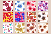 Flowers fluid art set., a Pattern Graphic by Digital illustration shop (Thumbnail 7 of 11)
