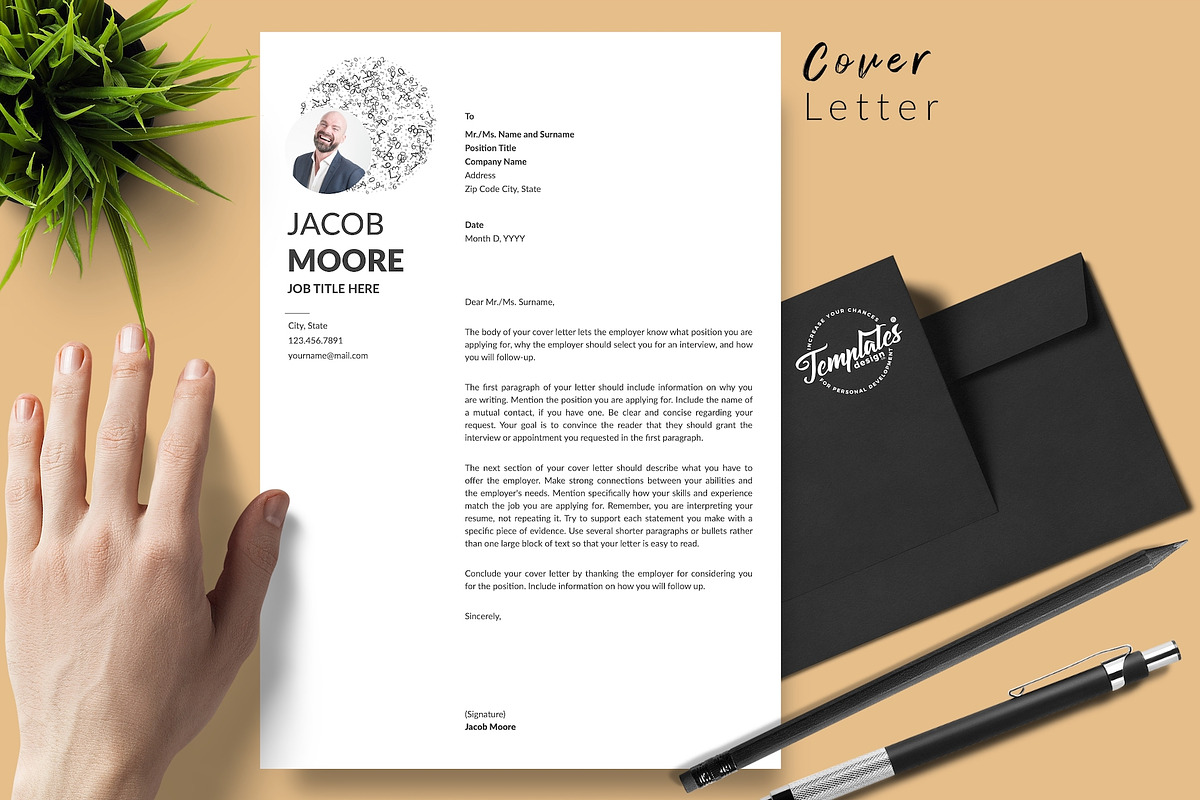 Creative CV Bundle / Resume - Jacob, a Resume Template by Templates Design Co. (Photo 9 of 23)
