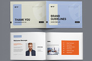 Modern Brand Identity Guideline Book, a Brochure Template by ContestDesign (Thumbnail 2 of 5)
