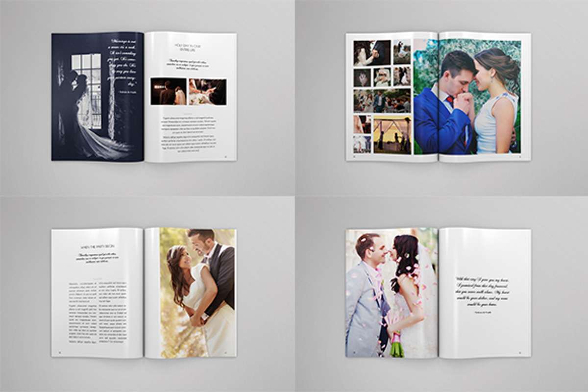 A5 Wedding Album, a Brochure Template by Bookrak Graphic Design (Photo 4 of 8)