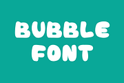 Clover Smooth - Bubble Fonts, a Handwritten Font by QR Design Studio (Thumbnail 3 of 8)