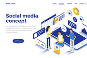 Modern flat design isometric concept, an iPhone Mockup by Creative Graphics (Thumbnail 11 of 14)
