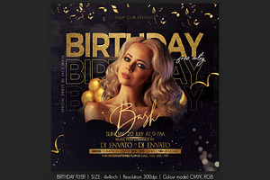 Birthday Flyer