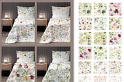Summer Flowers Watercolor Clipart, a Decorative Illustration by LenArt (Thumbnail 7 of 14)