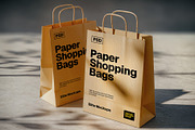 Paper Shopping Bag Mockup PSD, a Packaging Mockup by Elite Mockups (Thumbnail 1 of 2)