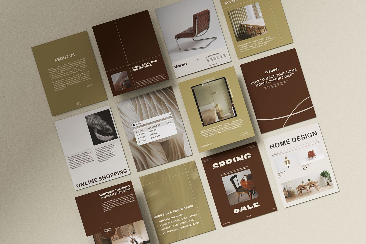 Verne Canva Instagram Templates, a Social Media Template by Mia Branding Studio (Photo 2 of 7)