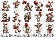 Quirky Birthday Party Animals PNG, an Illustration by Canvas Craft (Thumbnail 3 of 7)