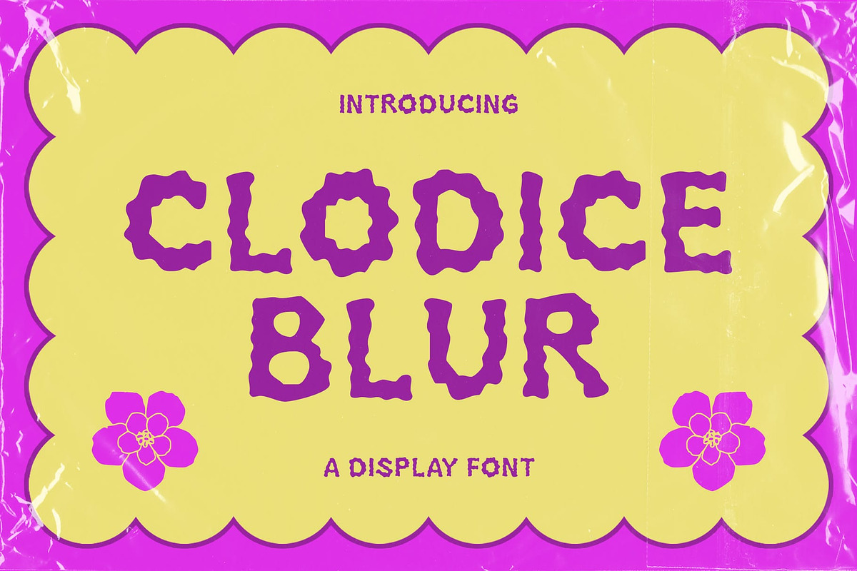 Clodice Blur, a Sans Serif Font by Craft Supply Co. (Photo 1 of 8)