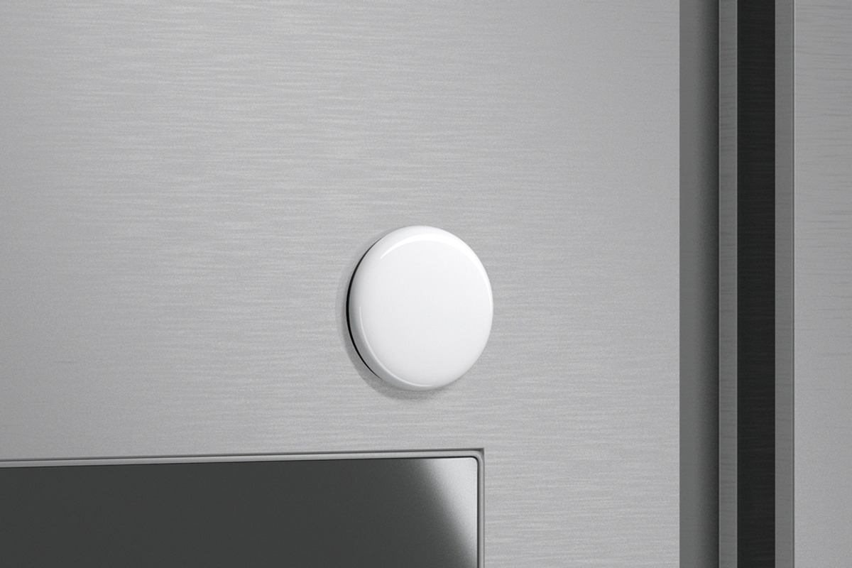 White Round Fridge Magnet 3D Model, an Object 3D Model by rebrandy (Photo 2 of 9)