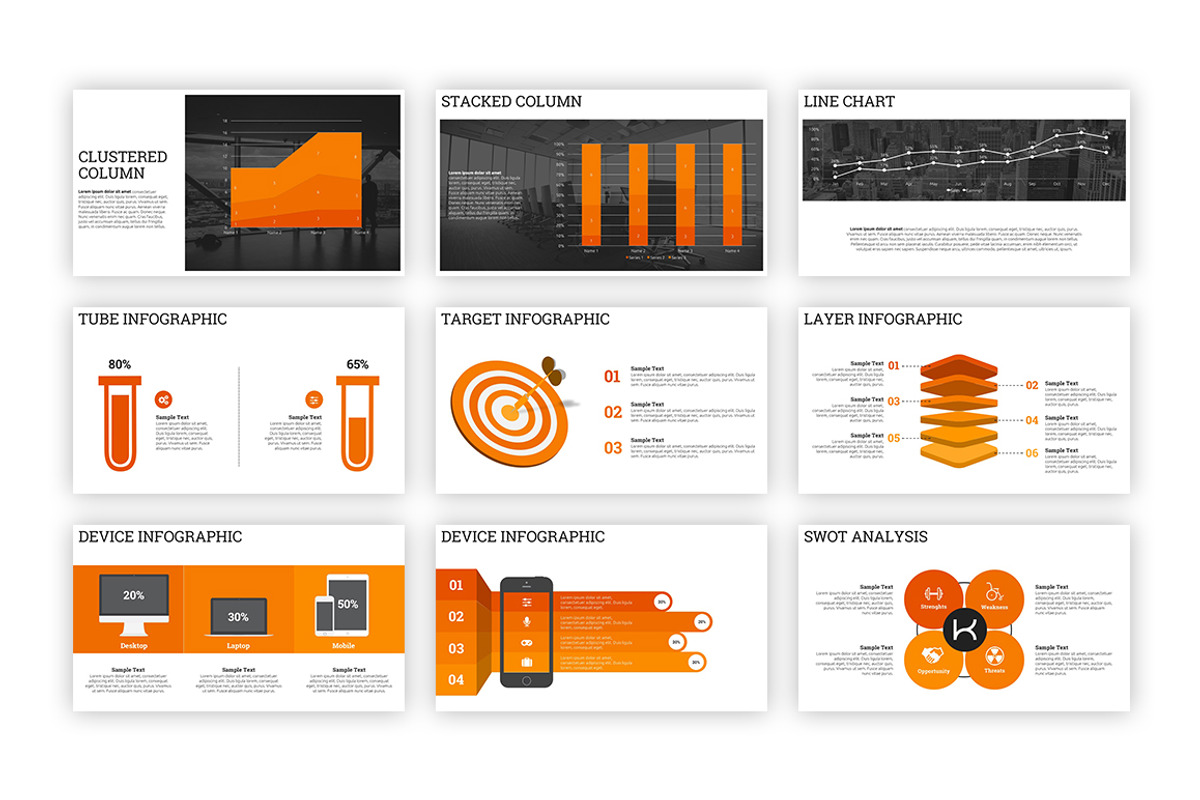 Kara - PowerPoint Template, a Presentation Template by everslide (Photo 7 of 8)