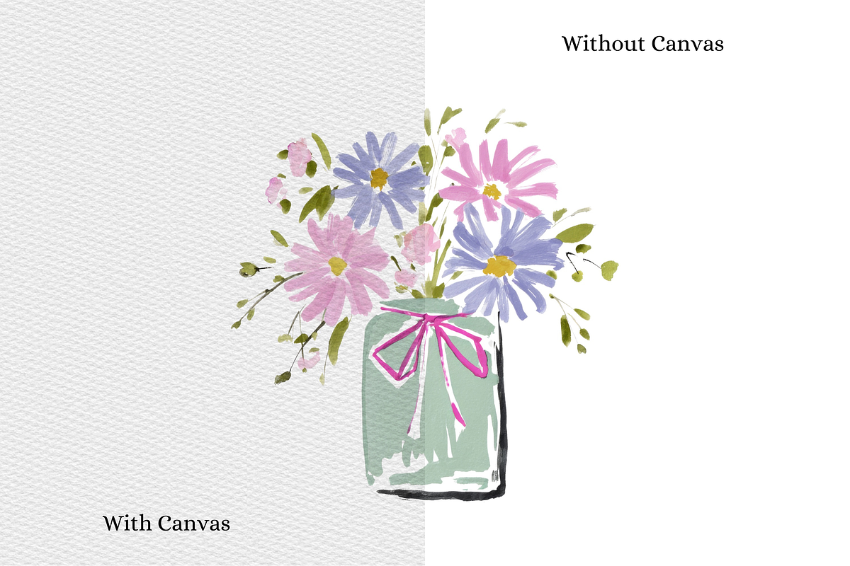 Procreate Watercolor Paper Canvas, a Layer Style Add-On by Wicked Creative (Photo 4 of 7)