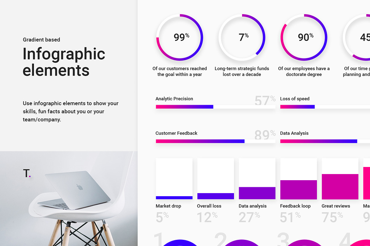 TOKKA Multi-Purpose UI/UX Kit, an UI Kit Template by NordWood (Photo 3 of 9)