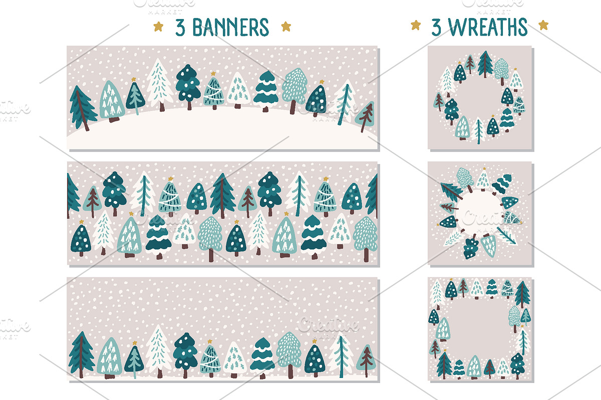 Scandinavian Christmas Mega Bundle, a Seasonal Illustration by C Design Studio (Photo 15 of 15)