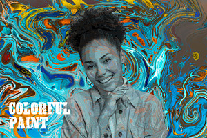 Graffiti Art Photo Effect Mockup, a Layer Style Add-On by ContestDesign