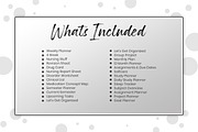 Nursing School Printable Planner, a Templates & Theme by Snapybiz (Thumbnail 6 of 10)