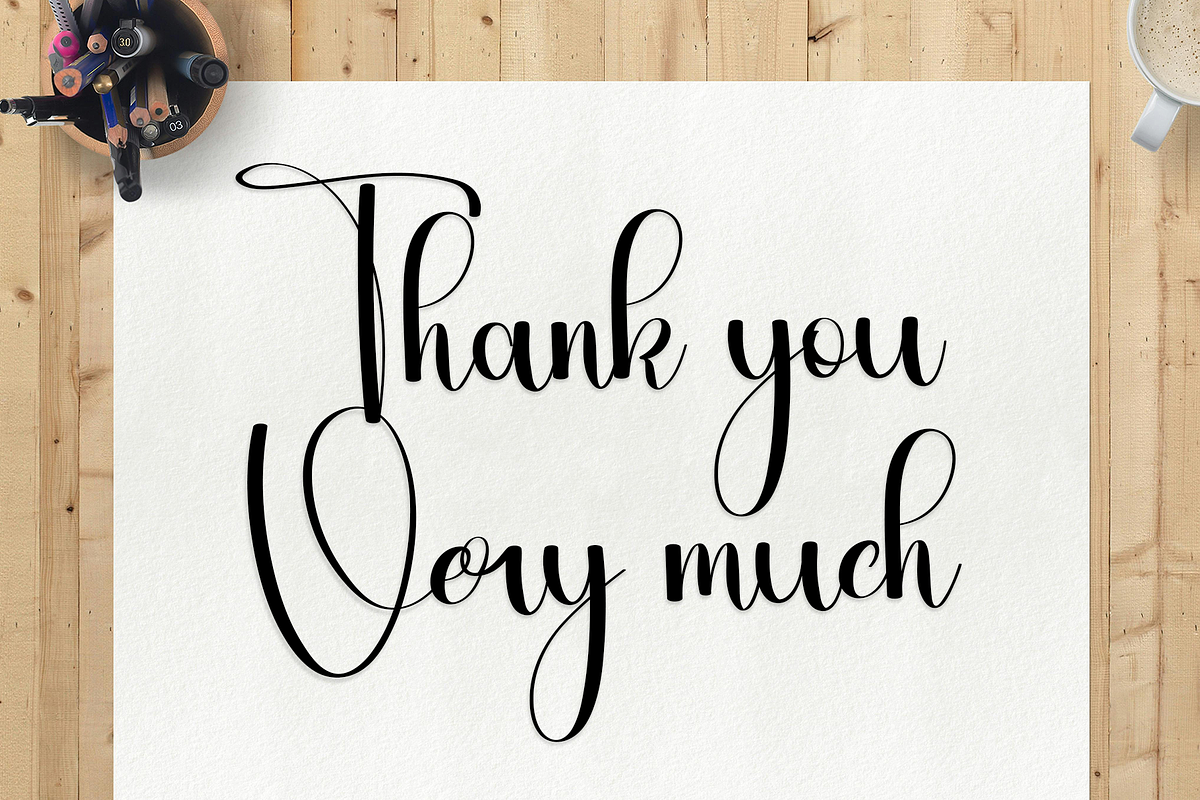 Happy Weekend, a Handwritten Font by InermediaSTUDIO (Photo 7 of 7)