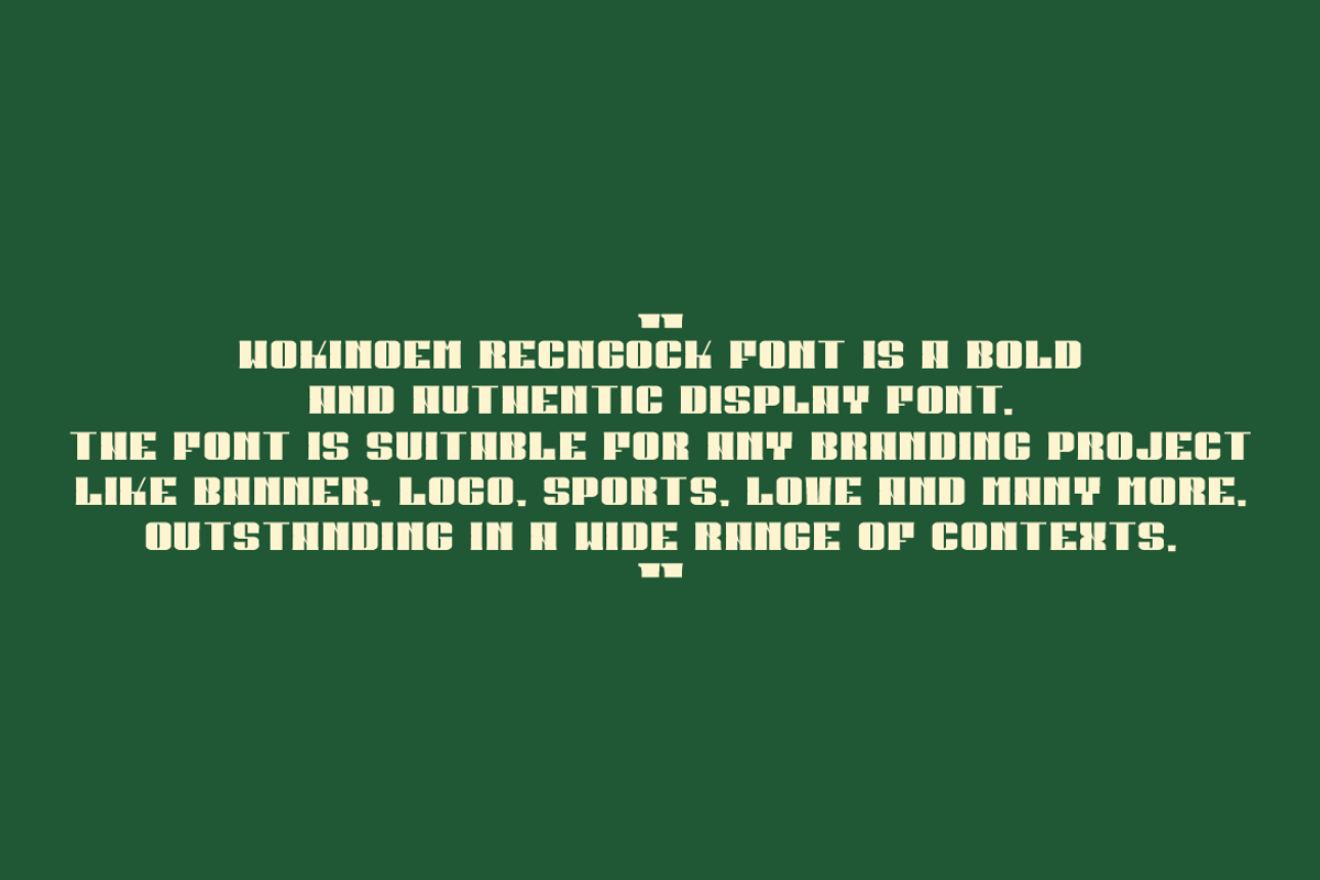 Wokinoem Recngock, a Handwritten Font by QR Design Studio (Photo 6 of 10)