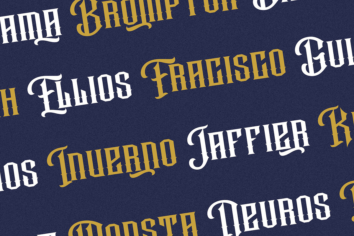 Hanzow Sewick - Victorian Font, a Blackletter Font by StringLabs (Photo 9 of 13)