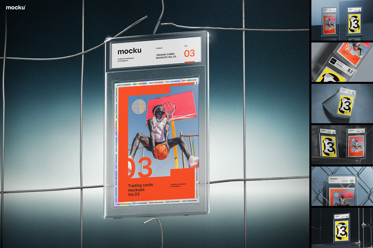 Trading Card Mockups - VOL 03, a Product Mockup by Mocku (Photo 1 of 18)