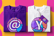 ABC ALPHABET Pop Art Graphic Bundle, a Decorative Illustration by Lilli Jemska Studio (Thumbnail 5 of 9)