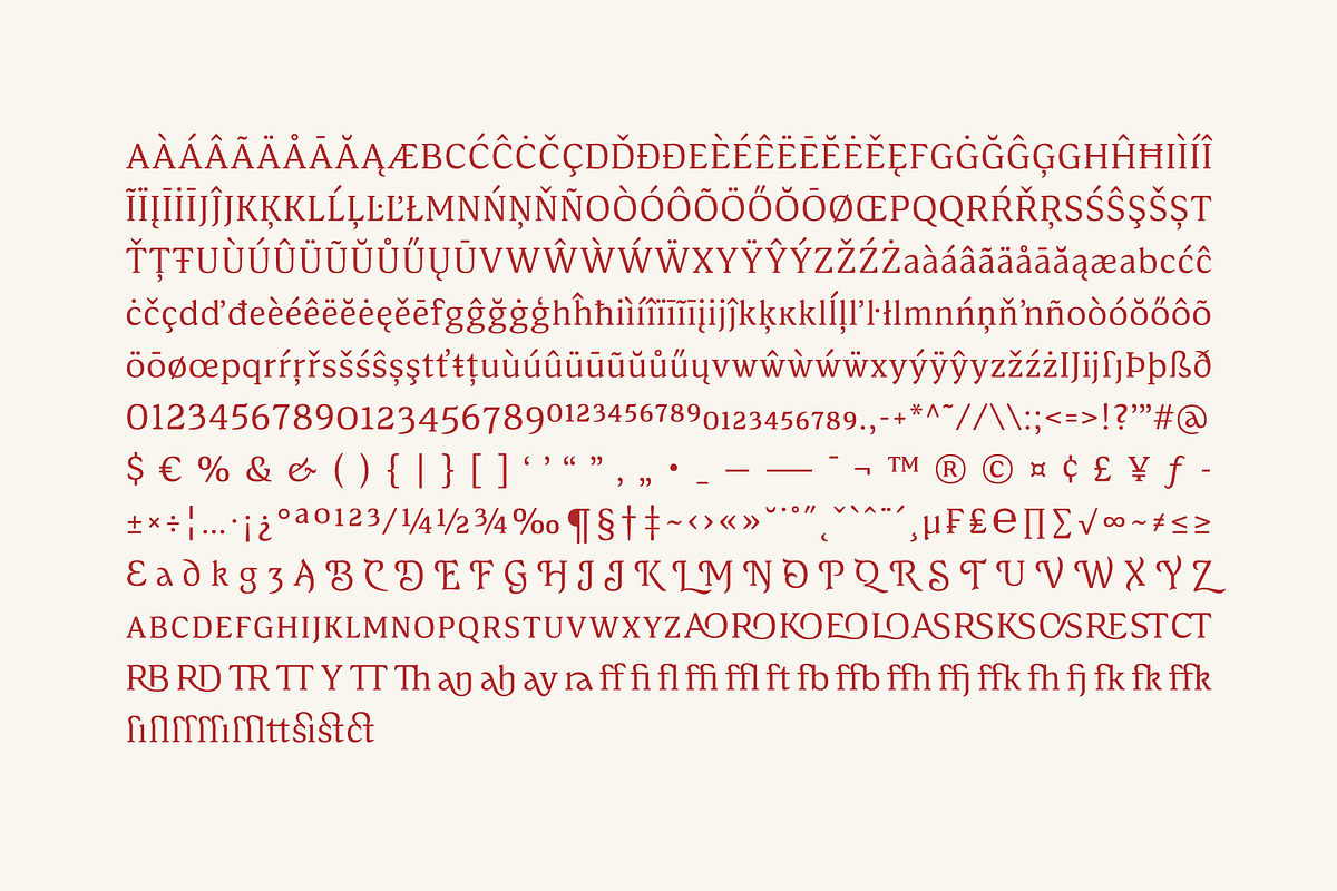 Arcuata; Serif Font Family, a Serif Font by Eko Bimantara (Photo 5 of 15)