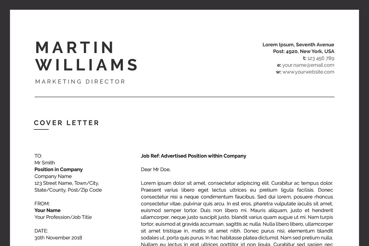 Resume CV, a Resume Template by UX-group (Photo 7 of 7)