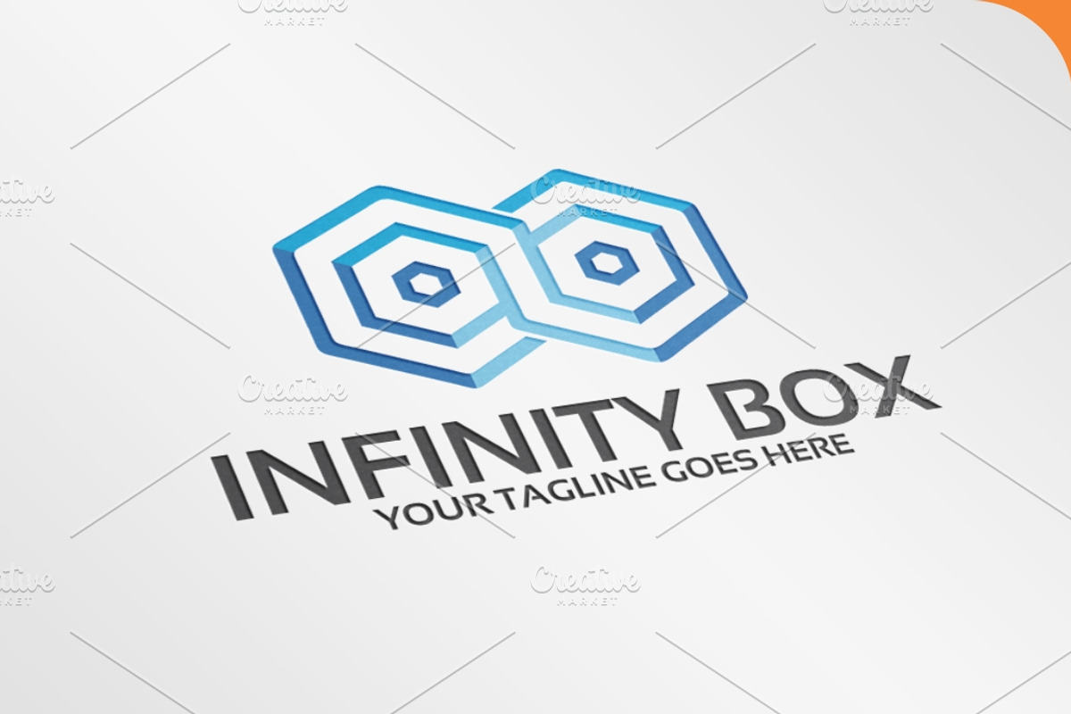 Infinity Box Logo, a Branding & Logo Template by Alfam17 (Photo 1 of 4)