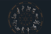 The zodiac signs., an Illustration by Masterlevsha (Thumbnail 1 of 13)