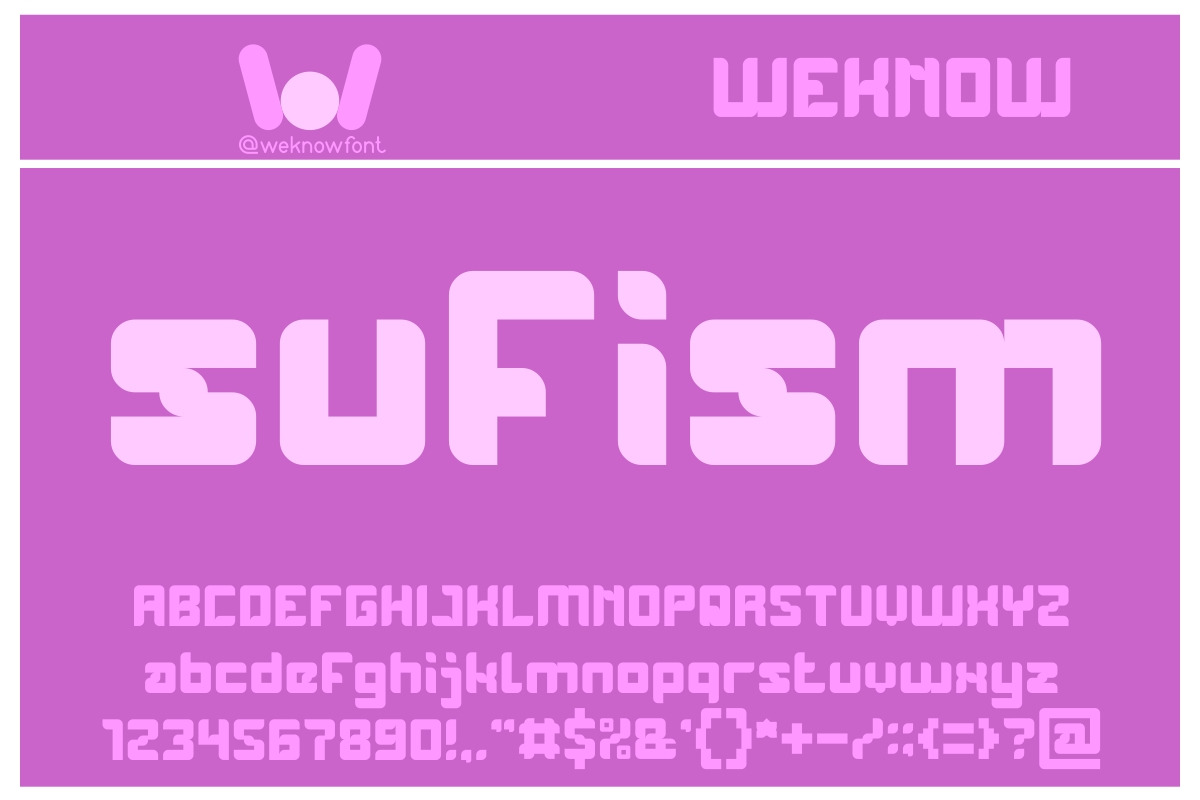 wayner font, a Font by weknow (Photo 5 of 5)