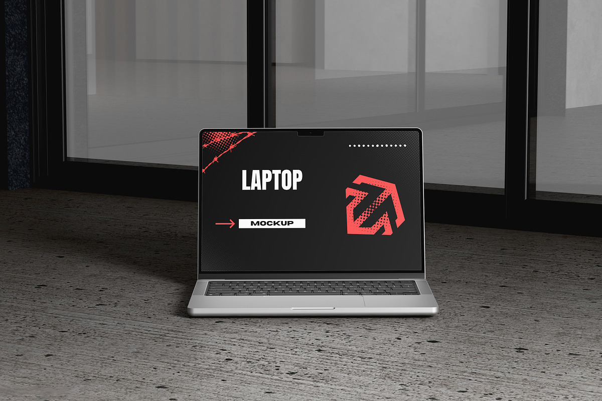 LAPTOP MOCKUP, an Advertising Mockup by safrizalstudio (Photo 3 of 4)